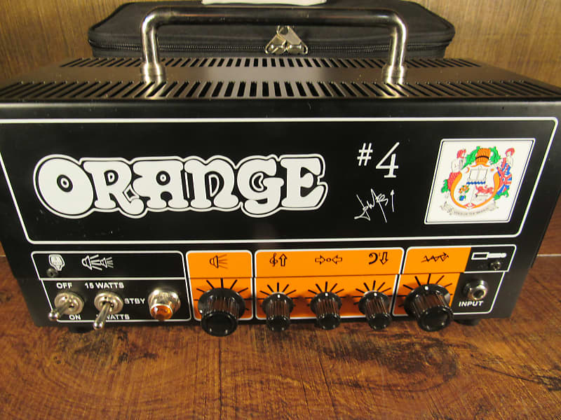 Orange TT15JR Signature #4 Jim Root Terror 15-Watt Guitar Amp Head | Reverb