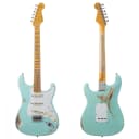 Fender Custom Shop 1957 Stratocaster Heavy Relic, Lark Guitars Custom Run -  Surf Green (317)