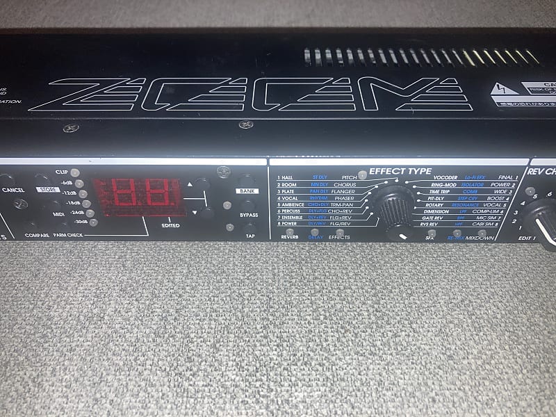 Zoom RFX-2200 Mid-2010s - Black | Reverb