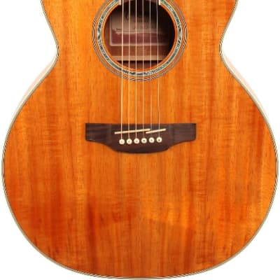 Takamine GN77KCE Mini Jumbo Acoustic-Electric Guitar Gloss Natural image 7