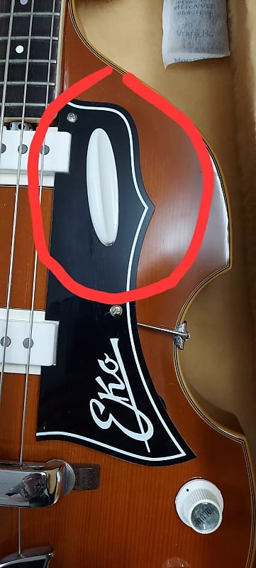 Eko poggia dite per Pickguard Violin Bass & altri image 1