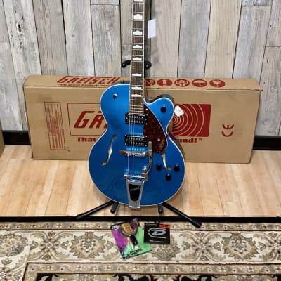 Gretsch Guitars G2420T Streamliner Hollow Body with Bigsby Electric Guitar Riviera Blue, Support Small Business ! image 18