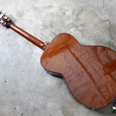 Samick / Cort Lawsuit Era D-Series MIK Acoustic Guitar w/ Silverfoil Pickup (1970s, Natural) image 22