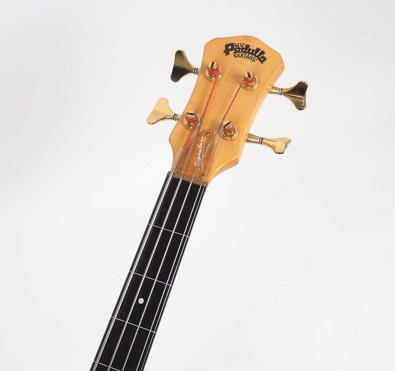 Pedulla MVP Signature 1991 Amber 4 String Fretless ~ Super
