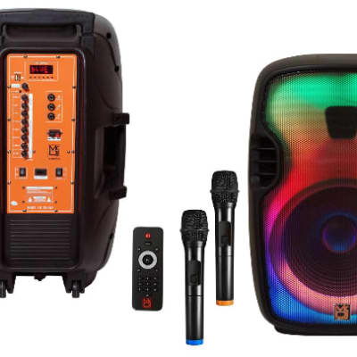 MR DJ PRO115BT & PRO115S PA DJ Active & Passive Speaker