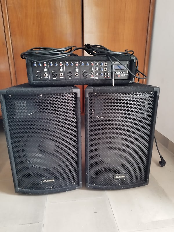 Alesis PA80 2021 CON 2 CASSE E 2 CAVI JACK | Reverb