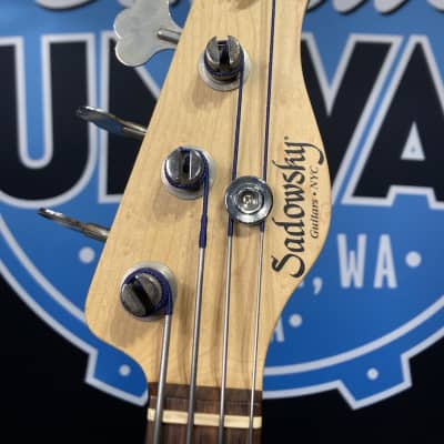 Sadowsky Tom Hamilton's Aerosmith, NYC Fretless Jazz Bass (#84) - Mary Kaye image 11