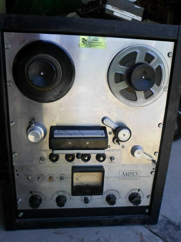 Ampex 351-1 Reel To Reel Tape Recorder Tube Preamp Vintage Studio
