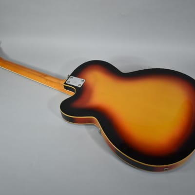 1960s Eko Lark II Sunburst Finish Electric Guitar image 15