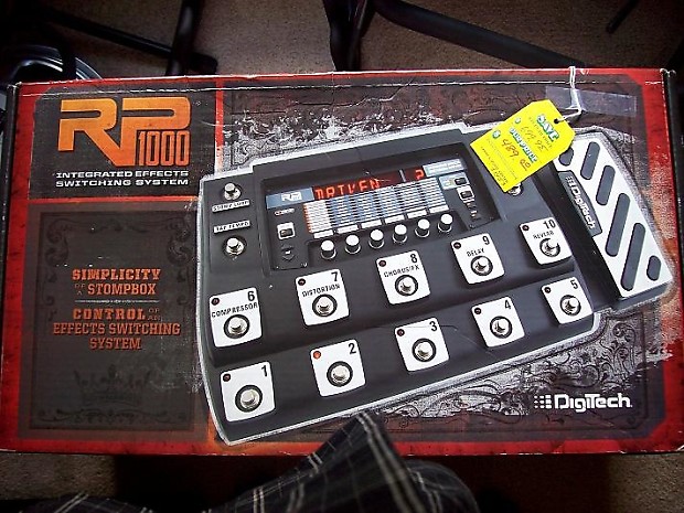 NEW IN BOX DIGITECH RP 1000 INTEGRATED EFFECTS SWITCHING SYSTEM FLOOR  PROCESSOR!