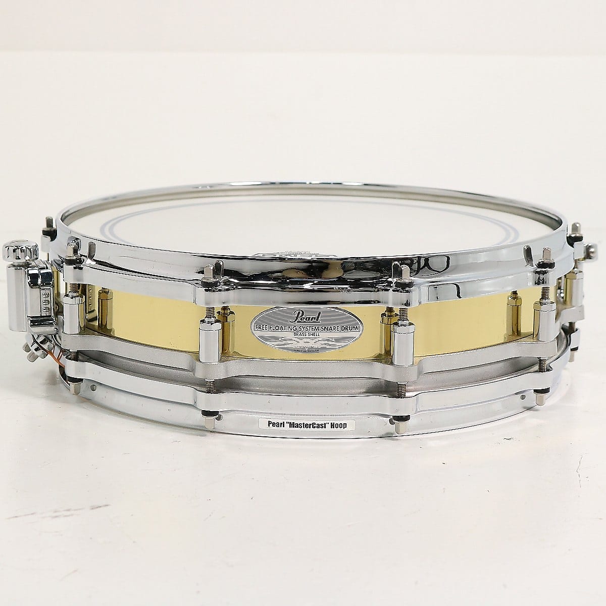 Pearl B-9114 / FB-1450 Free-Floating Brass 14x5 Snare Drum (2nd Gen) 1992  - 2004