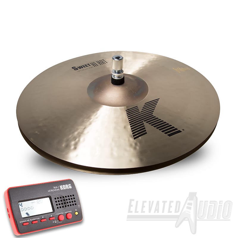 15" Zildjian K Sweet Hi-Hat Pair w/ FREE Korg MA-1 Metronome! Buy from CA's #1 Dealer TODAY! image 1