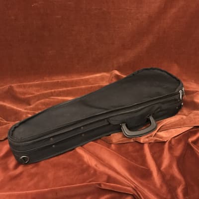 Unbranded 3/4-Size Violin Case Black w/ Red Interior image 1