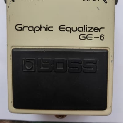 BOSS  Graphic Equalizer  GE-6　ヴィンテージ Boss GE-6 Graphic Equalizer | Reverb Canada