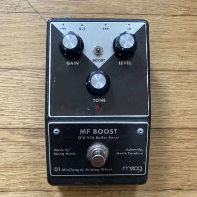 Reverb.com listing, price, conditions, and images for moog-minifooger-mf-boost-v2