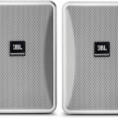2 JBL Control 23-1L-WH Ultra-Compact 8-Ohm Indoor/Outdoor Speaker -THS image 3