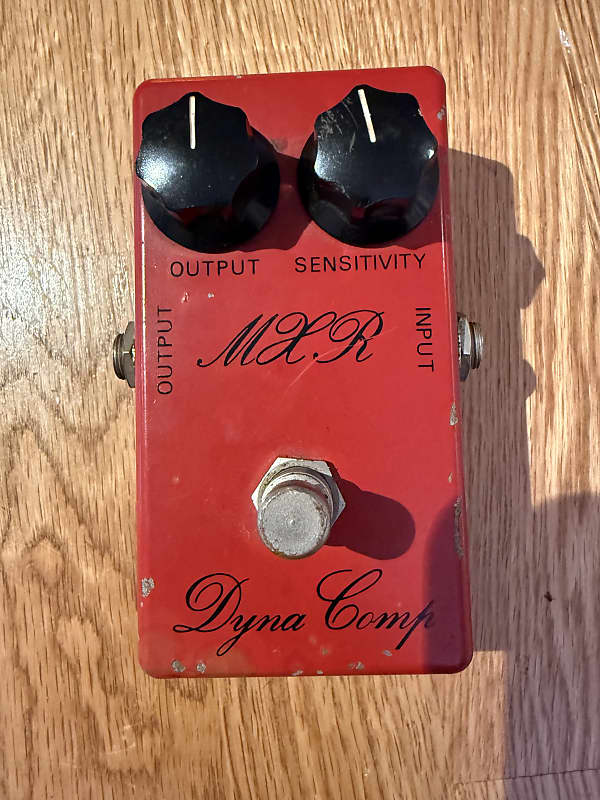 MXR Dyna Comp 1975年製 ビンテージ スクリプトロゴ 1975 MXR Dyna Comp Script Logo