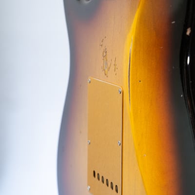 Fender Custom Shop Roasted '56 Stratocaster Relic 2022 - Faded Aged 2-Tone Sunburst image 9
