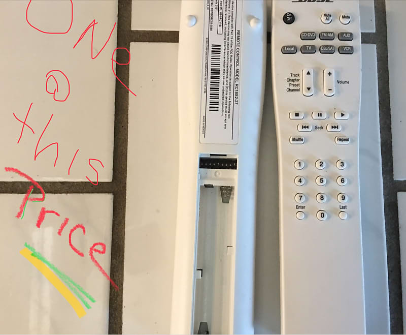 Bose  RC-18S2-27 white  			