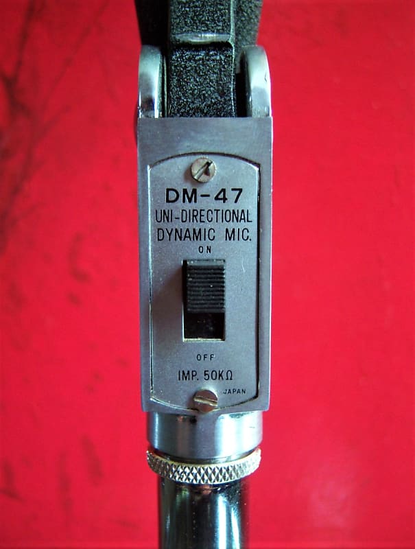 dynamicマイクDM-47 uni-directional MS-1 アイワ dynamicマイクDM-47 uni-directional MS-1 アイワ Aiwa Dm-47