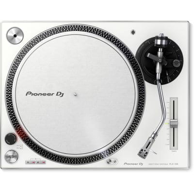 Pioneer PLX-500 Direct Drive DJ Turntable - White image 1