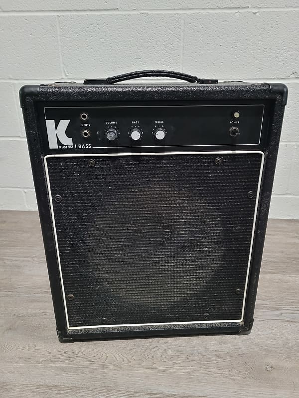 Vintage Kustom Bass Amp Reverb