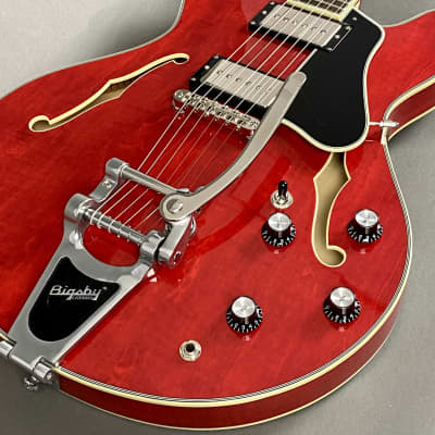 Eastman T486B-RD w/ Bigsby  2022 Red image 8