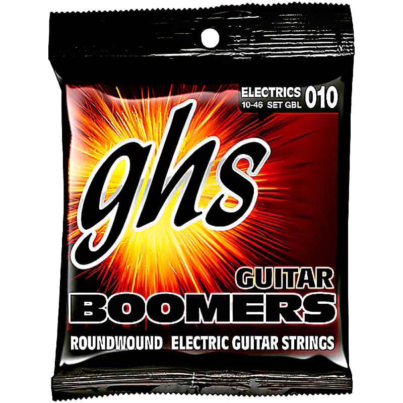 1 Set GHS GBL Boomers Roundwound Electric Guitar Strings Light Gauge 10-46 image 1