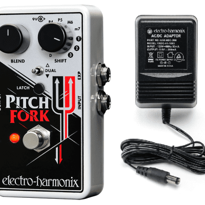 New Electro-Harmonix EHX Pitch Fork Polyphonic Pitch Shifter Guitar Effects Pedal image 2