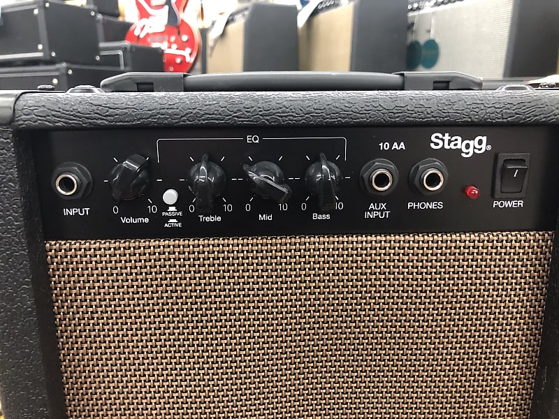 Stagg 10 AA EU - Ampli guitare acoustique 10 W