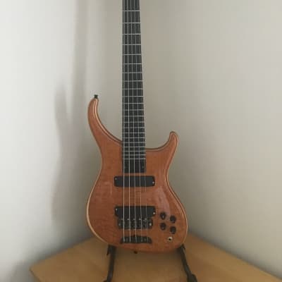 Alembic Orion 5 string 2015. Lacewood top - AMAZING! Natural/Gloss image 2