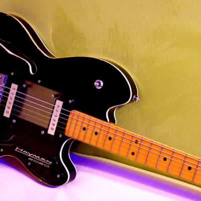 Burns HAYMAN 2020 1974 Black Guitar.  RARE. Innovative. A Masterbuilt Masterpiece by Jim Burns.. image 20