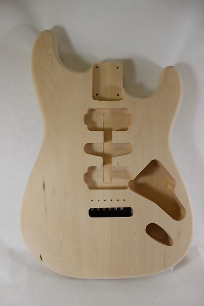 Basswood outlet strat body