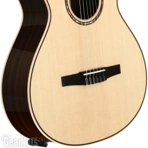 Taylor 812ce-N Grand Concert Nylon-string Guitar - Natural image 2