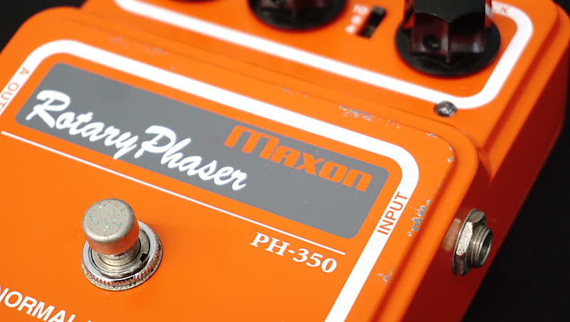 Maxon Rotary Phaser PH-350 80's Orange Electric Guitar Effects