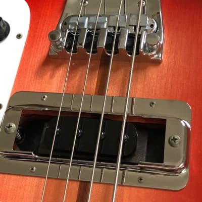 Vintage 1974 Rickenbacker 4001 Fireglo Bass w/OHSC image 12