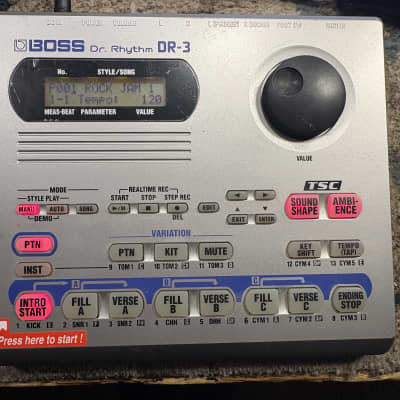 Boss DR-3 Dr. Rhythm 2003 - 2020 - Gray