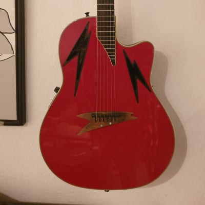 Ovation  TB 01 Thunderbolt  1988 - Red for sale