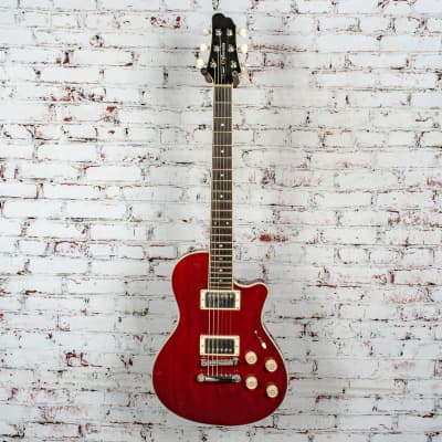 CP Thornton Blues Queen Electric Guitar, Red w/ Case x5089 (USED) image 2