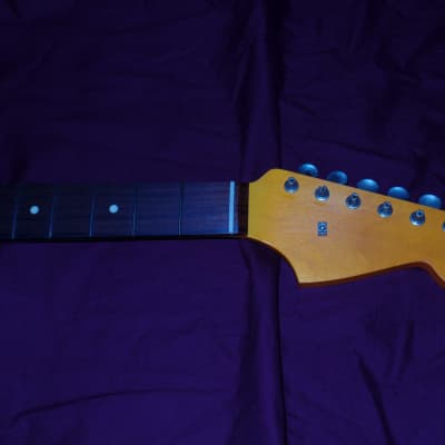 1960s vintage  relic Jazzmaster Allparts Fender Licensed maple neck, loaded with vintage tuners image 1