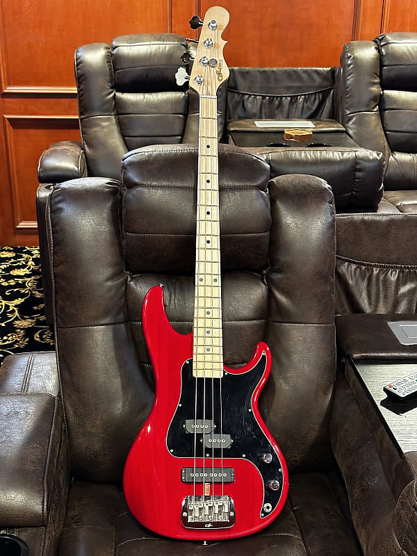 G&L SB-2 (USA, 2006/2007, Trans-Red on Ash)