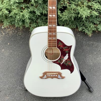 Epiphone Dove Pro Limited Edition Alpine White + HSC | Reverb