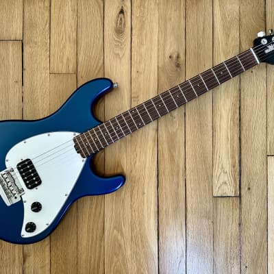 Ernie Ball Music Man Sub 1 Guitar 2004 - Textured Blue | Reverb