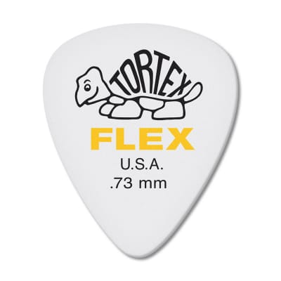 Dunlop Tortex Flex Standard Picks .73mm, Pack of 12 image 3