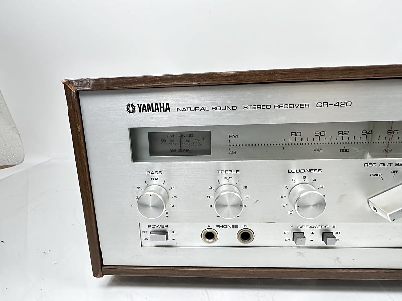 Vintage YAMAHA CR-420 AM / FM Natural Sound Stereo Receiver store Tested