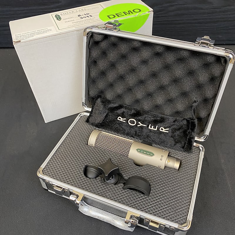 Royer R10 Ribbon Microphone Reverb