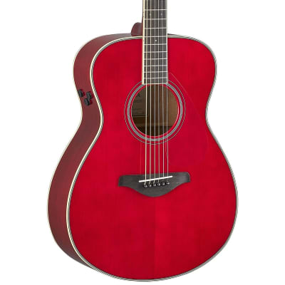Yamaha FS-TA TransAcoustic Acoustic-Electric Guitar (Ruby Red) (Atanta, GA) (A63CLOSE) for sale