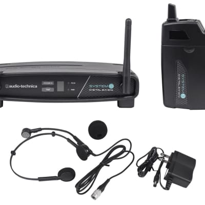 Audio Technica ATW-1101/H System 10 Digital Wireless Headset Microphone System image 7