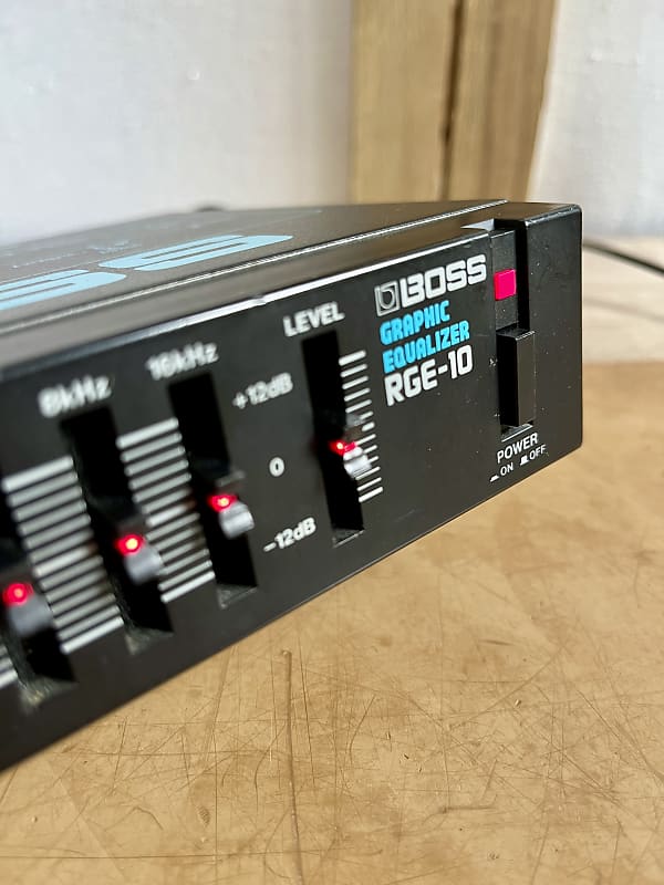 BOSS RGE-10 マイクロラック graphic equalizer BOSS RGE-10 Graphic Equalizer Micro Rack Guitar Effects | eBay