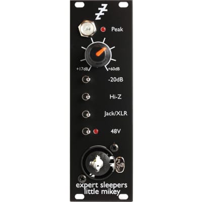 Expert Sleepers Little Mikey Preamp Eurorack Synth Module